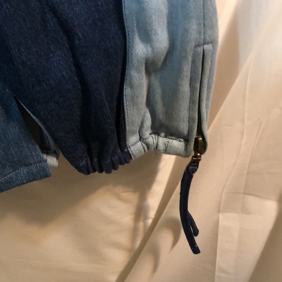 DG2 Diane Gilman Plus Size 2X Patchwork Denim Jacket - Picture 4 of 6